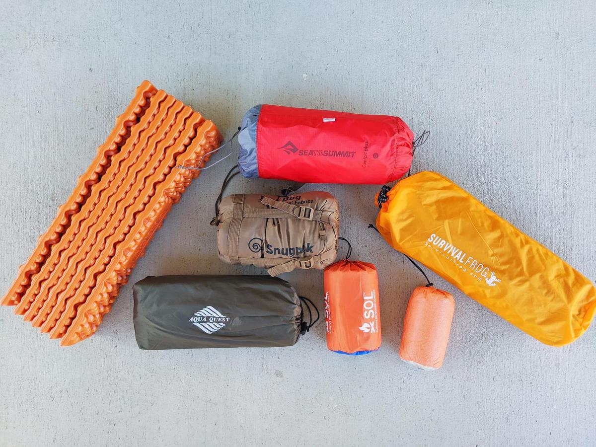 Bug Out Bag by gear category