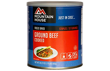 Mountain House Ground Beef Cans
