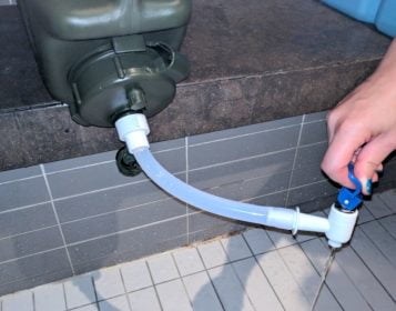 USGI MWC water canister spigot hose