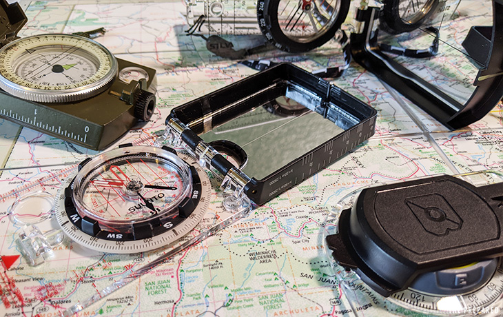 WANGQI Kompass Outdoor Tragbarer Taschenkompass Compass Guider Navigations 