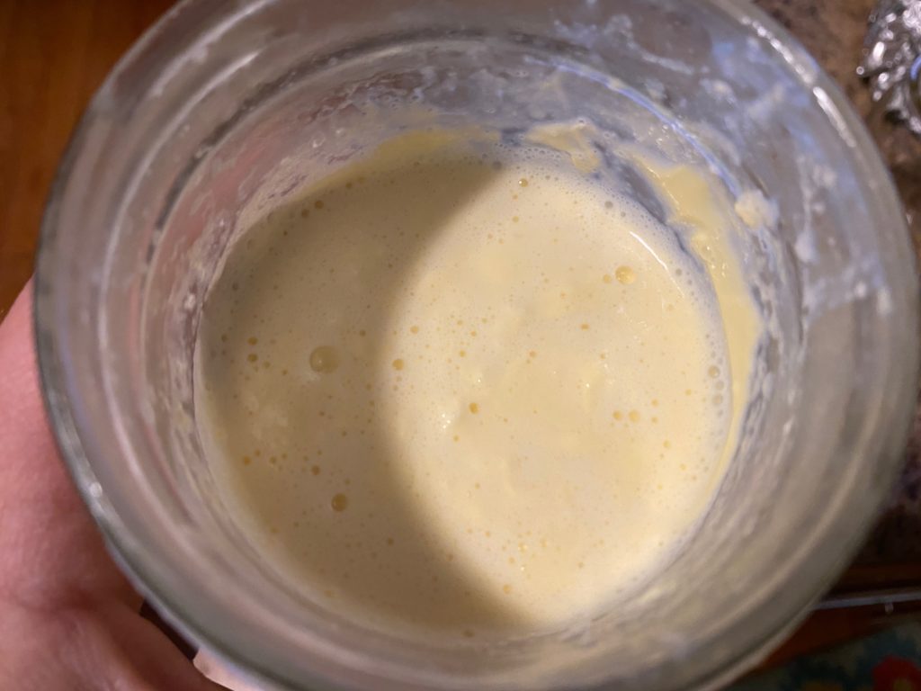 Failed homemade sour cream