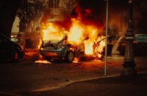 car-on-fire-during-riots