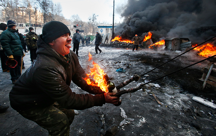 Ukraine civil disturbance protest gear
