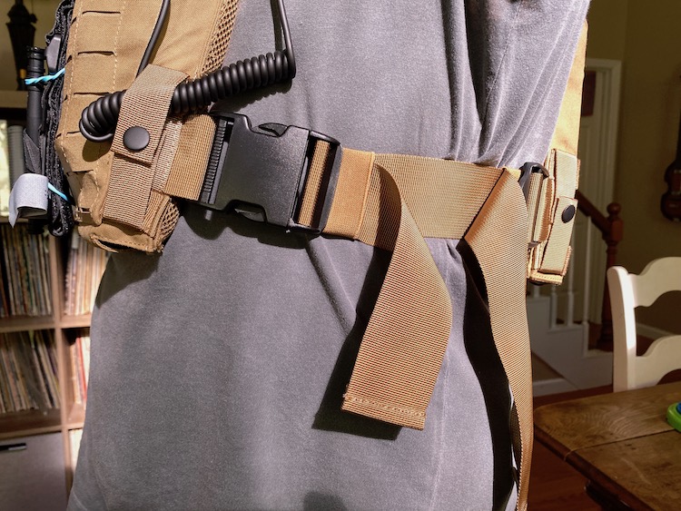 The Defender's side straps