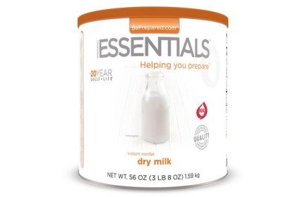 Emergency Essentials powdered milk