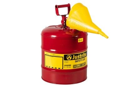 Justrite 5 Gallon Type 1 Steel Safety Can