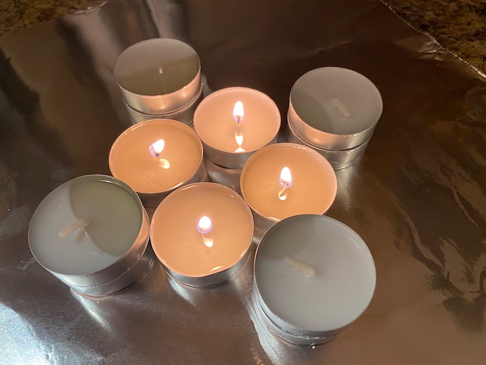 Double Walled Tea Light Oven Ceramic Radiator Heat Tea Light Stove Candle  Heater for up to 4 to 6 Tealight Candles, Tealight Fireplace Tealight  Heater