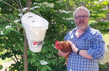 how to make chicken kill cone five gallon bucket