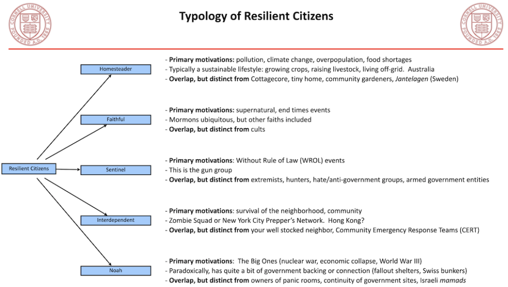 Types of Resilient Citizens