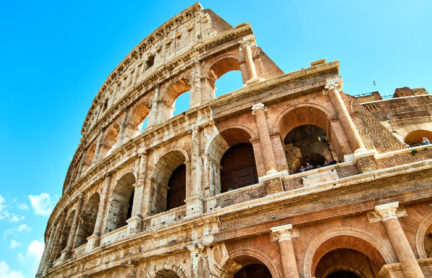 Are Romans protesting Covid mandates