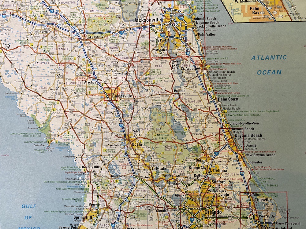National Geographic Florida map