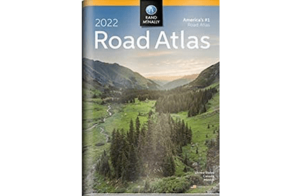 Rand McNally 2022 Road Atlas with Protective Vinyl Cover