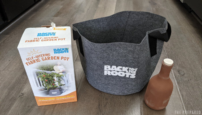 Self-Watering Fabric Garden Pot – Back to the Roots