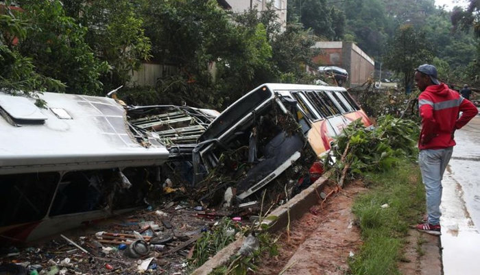 Has a Brazilian mudslide killed more than 100 people