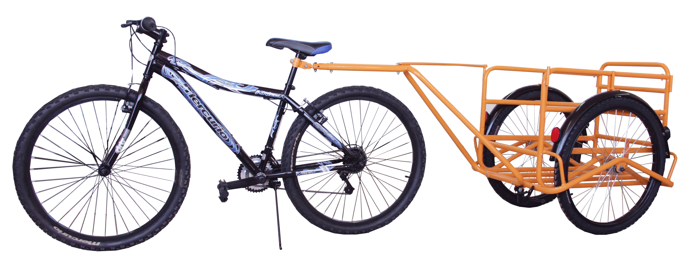 Transport On Bike and Cargo trailer